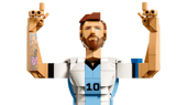 LEGO Editions Lionel Messi – Football Legend 43015 Building Set