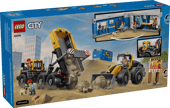 LEGO City Dump Truck & Front End Loader 60494 – 1,132 Pieces Construction Vehicle Set