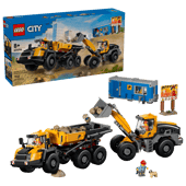 LEGO City Dump Truck & Front End Loader 60494 – 1,132 Pieces Construction Vehicle Set