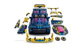 LEGO 42236 Custom Garage Ford Mustang GT Car – Technic Building Set