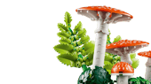 LEGO Botanicals 11505 Woodland Mushrooms – Nature-Inspired Home Décor Building Set, 806 Pieces