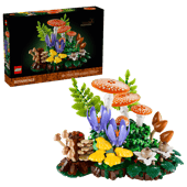 LEGO Botanicals 11505 Woodland Mushrooms – Nature-Inspired Home Décor Building Set, 806 Pieces