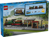 LEGO City 60511 Vintage Steam Train – Classic Railway Train Building Set