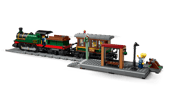 LEGO City 60511 Vintage Steam Train – Classic Railway Train Building Set
