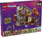 LEGO Friends 42705 Cozy Fall Forest Cabin – Forest Adventure Dollhouse Building Set,