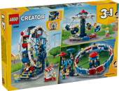 LEGO 31389 Iconic Ferris Wheel – Creator 3-in-1 Amusement Park Set, 916 Pieces