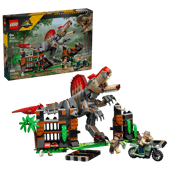 LEGO Jurassic World 77982 Spinosaurus Dinosaur Escape – 820 Pieces Building Set