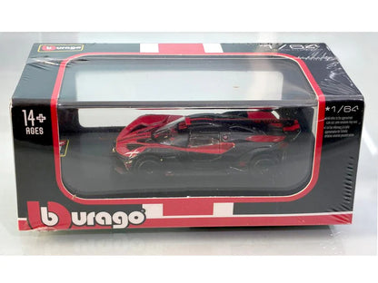 Bburago 1:64 Bugatti Bolide red and Black