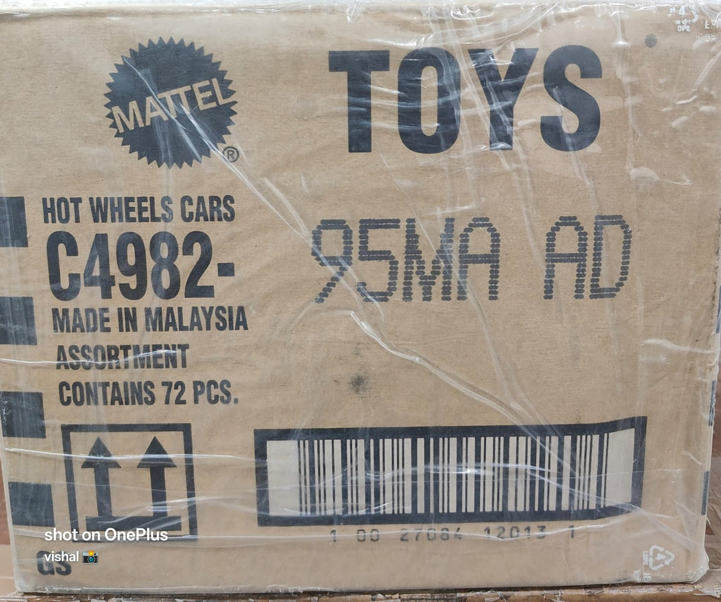 Hot Wheels 2025 Factory-Sealed Case A D    – 72 Die-Cast Cars by Mattel (Brand New Box)