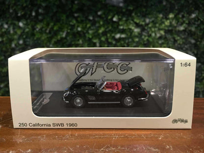 1:64 Scale 250 California Black 1960 SWB Diecast Car Model