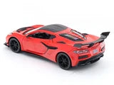 Maisto Chevrolet Corvette ZR1 Coupe Red 1:24 Diecast Model Car with Acrylic Case