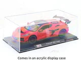 Maisto Chevrolet Corvette ZR1 Coupe Red 1:24 Diecast Model Car with Acrylic Case