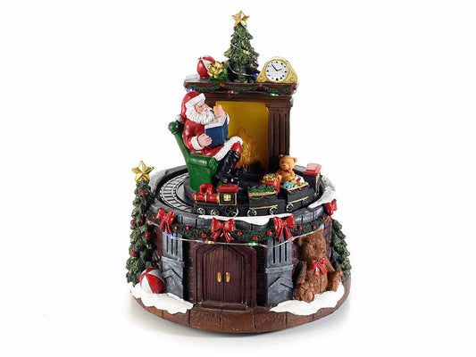CHRISTMAS SHOWPIECE WITH LIGHT AND SOUND
