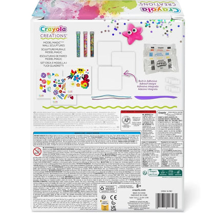 Crayola Creations Model Magic Wall Sculptures for 8+ Years, DIY Art and Craft Kit