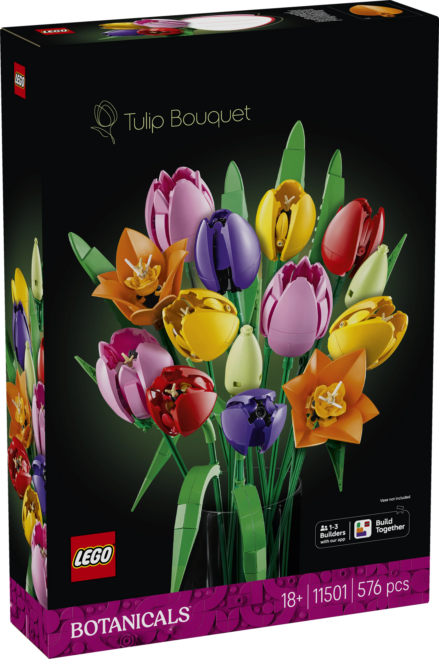 LEGO Botanicals Tulip Bouquet Flower Decor 11501