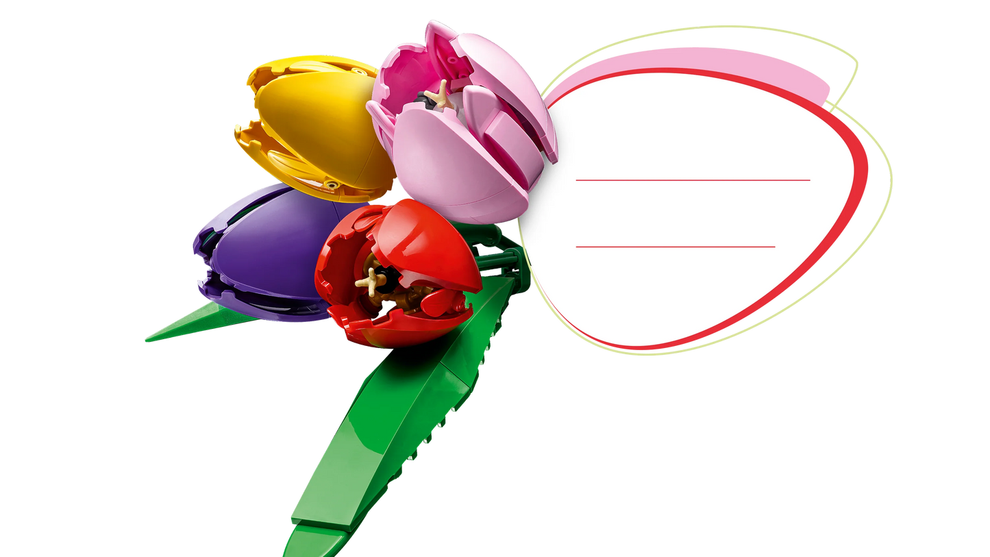LEGO Botanicals Tulip Bouquet Flower Decor 11501