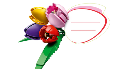 LEGO Botanicals Tulip Bouquet Flower Decor 11501