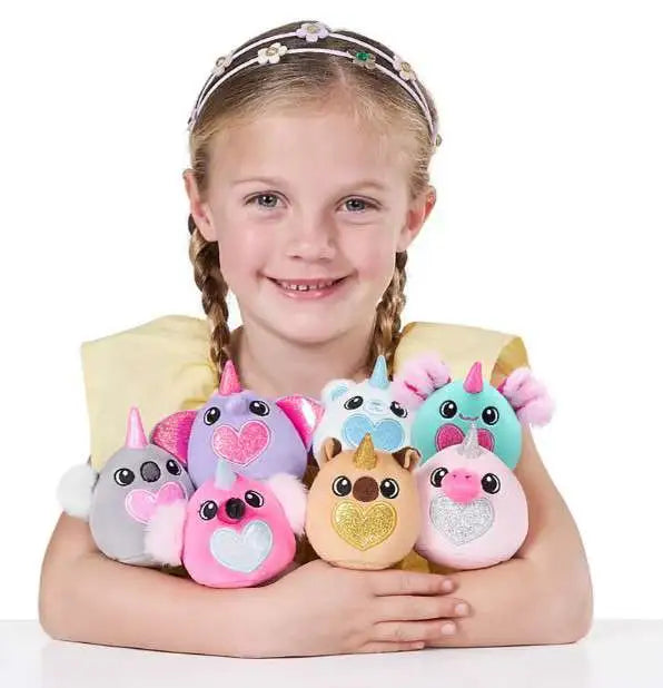 Rainbocorns Eggzania Baby Mania Exclusive Mystery Egg Plush 6-Pack – 25+ Surprises to Hatch