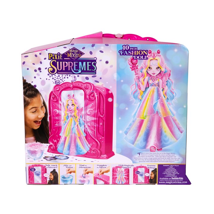 Magic Mixies Pixie Supremes Rainbow Fashion Doll – Magical Style & Fantasy Play
