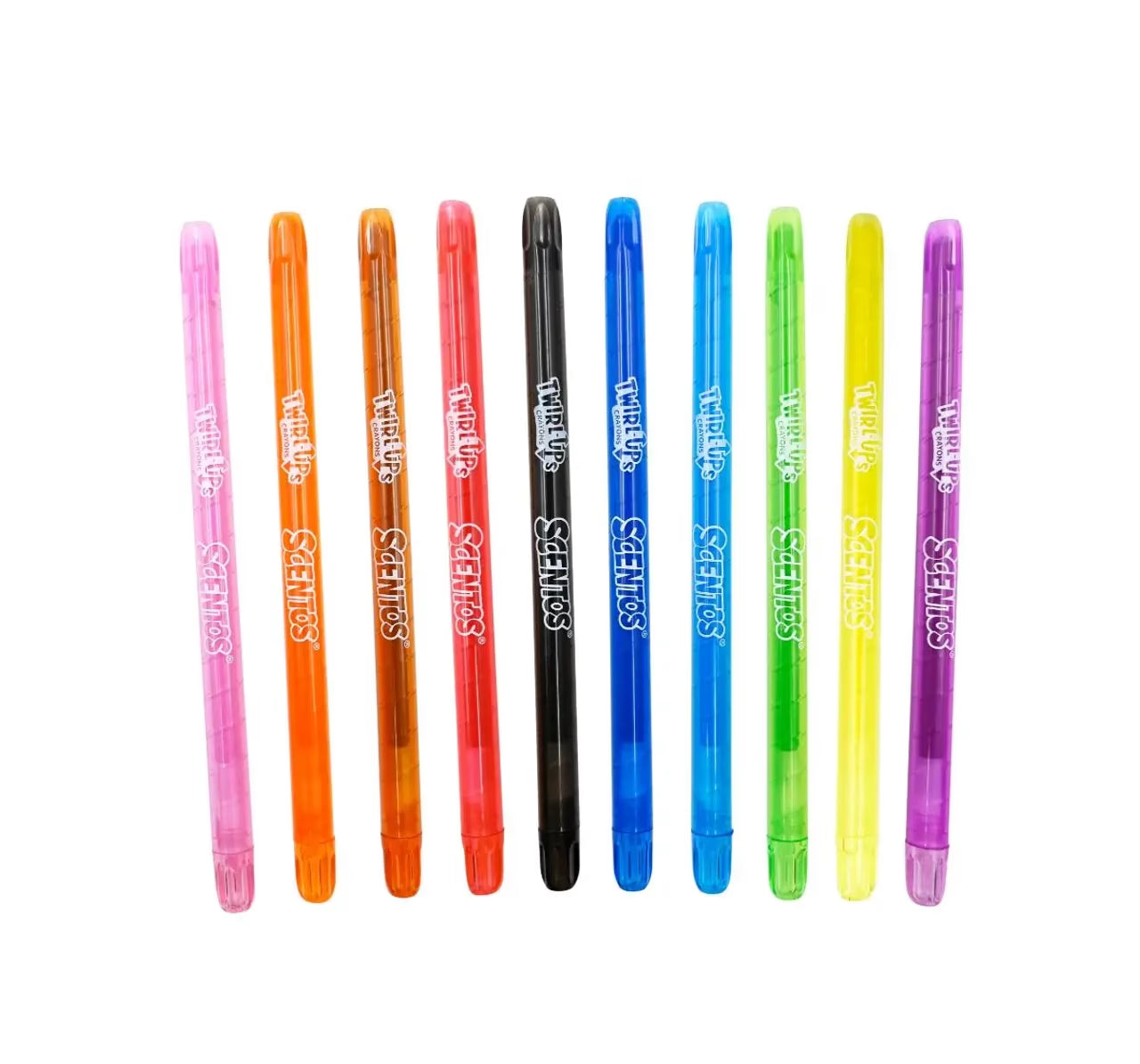 Scentos 10 Twirl-Ups Crayons, 3Y+(PACK OF 12)
