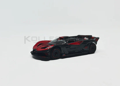 Bburago 1:64 Bugatti Bolide red and Black