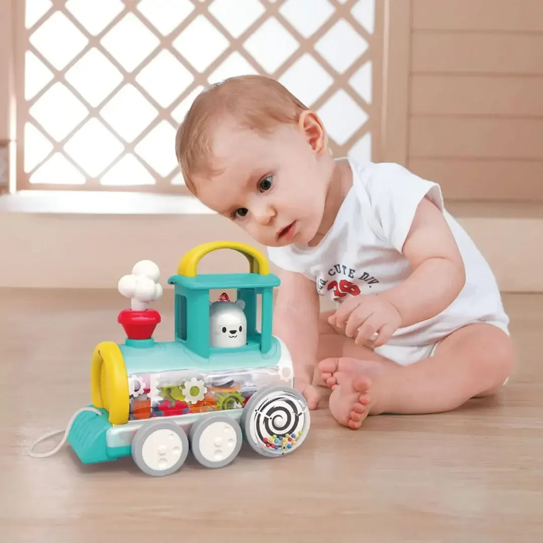 Hola Pull Along Train Engine