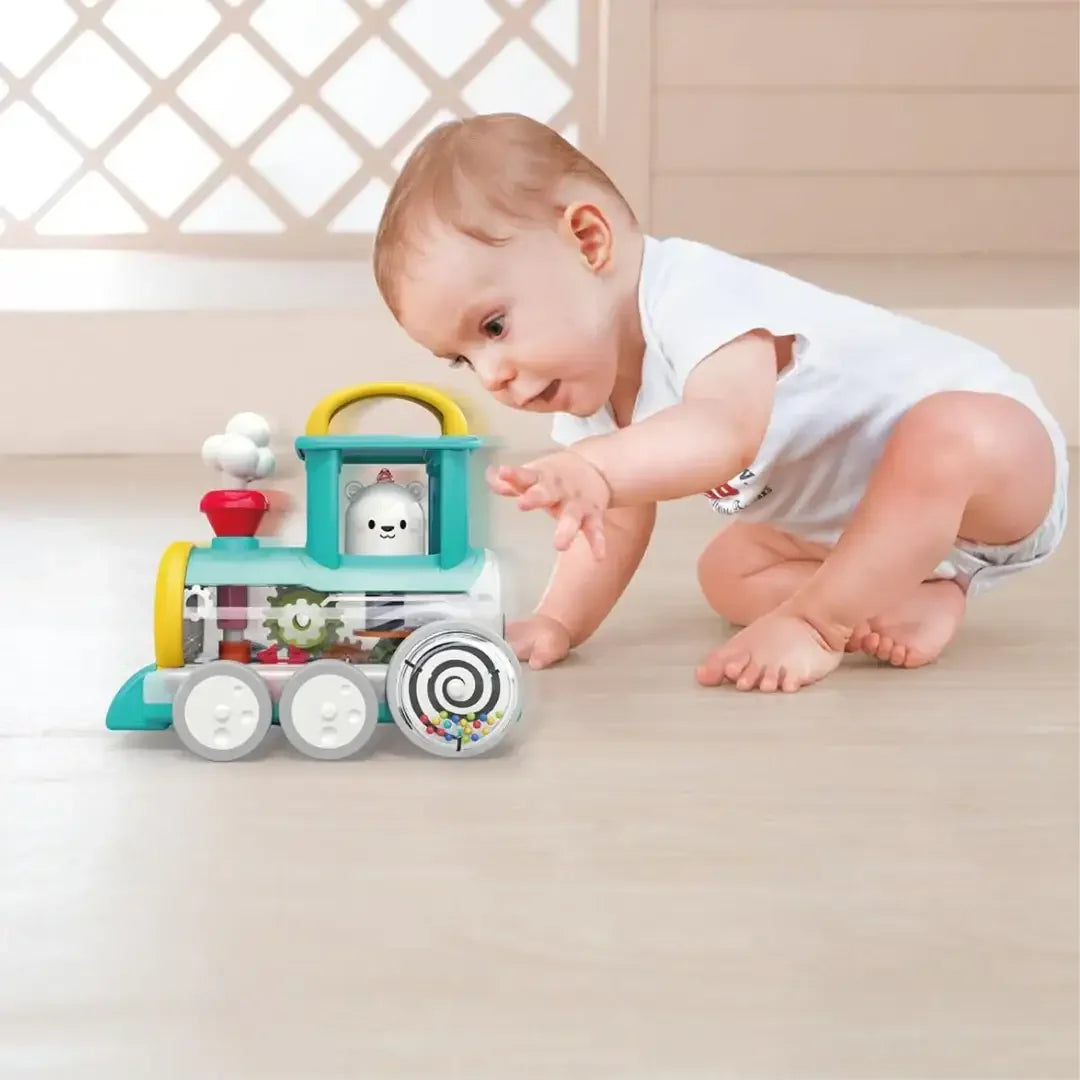 Hola Pull Along Train Engine