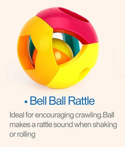 Hola Toys 6-Piece Baby Rattle Set