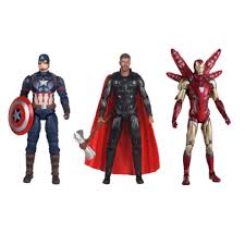 ZD Toys Endgame Trinity Action Figure Set