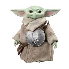 ZD Toys Grogu "The Child" Collectible 1:10 Scale Action Figure | Star Wars: The Mandalorian And The Grogu | Premium Display Figure with Fabric Robe