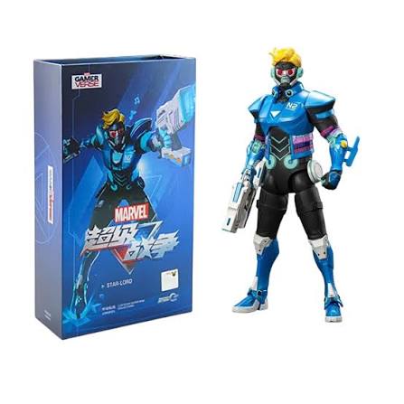 ZD Toys Marvel Gamer Verse Super War Star Lord Action Figure