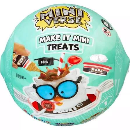 Revised Product Title: MGA’s Miniverse Make It Mini Treats – DIY Candy Miniature Collectible Surprise Ball