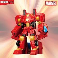 ZD Toys Marvel Iron Man Transforming Mech Suit Truck Superhero Action Figure