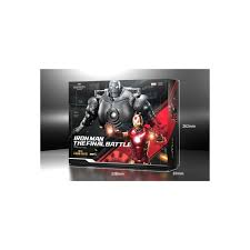 Marvel Studio ZD Toys Iron Man The Final Battle MK & Iron Monger Set Figure 7 Inch 10th Anniversary