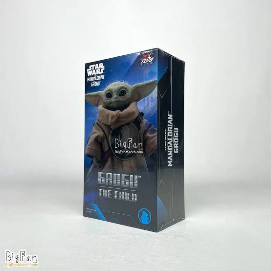 ZD Toys Grogu "The Child" Collectible 1:10 Scale Action Figure | Star Wars: The Mandalorian And The Grogu | Premium Display Figure with Fabric Robe