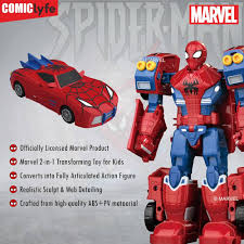 ZD Toys Spiderman Advanced Battle Suit Action Figure
