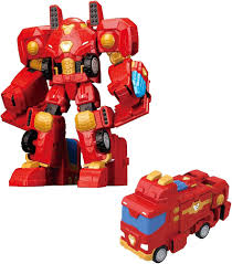 ZD Toys Marvel Iron Man Transforming Mech Suit Truck Superhero Action Figure