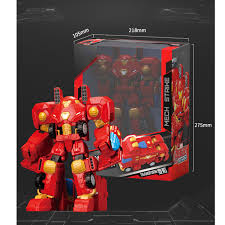 ZD Toys Marvel Iron Man Transforming Mech Suit Truck Superhero Action Figure