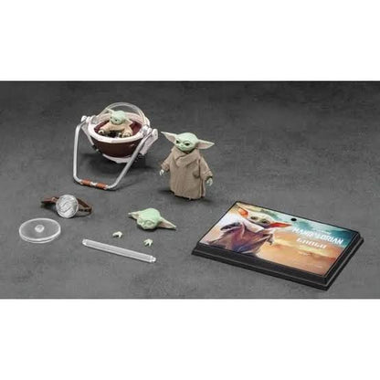 ZD Toys Grogu "The Child" Collectible 1:10 Scale Action Figure | Star Wars: The Mandalorian And The Grogu | Premium Display Figure with Fabric Robe