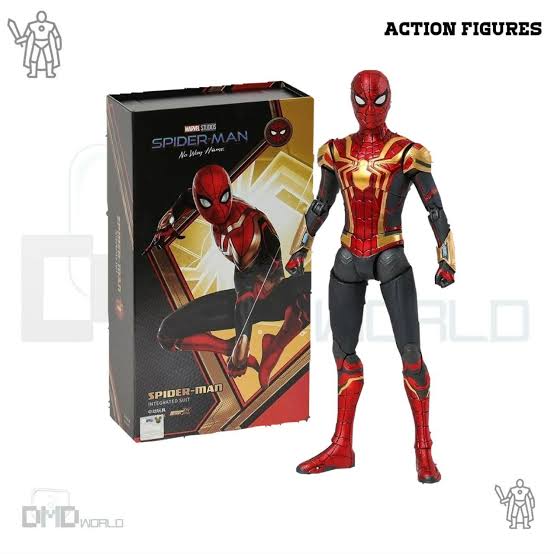 ZD Toys Marvel Studios Spiderman Integrated Suit 1:10 Scale Action Figures (code 1913-02)