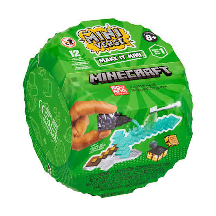 MGA’s Miniverse Make It Mini Minecraft – DIY Miniature Surprise Collectible