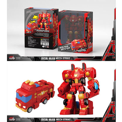 ZD Toys Marvel Iron Man Transforming Mech Suit Truck Superhero Action Figure