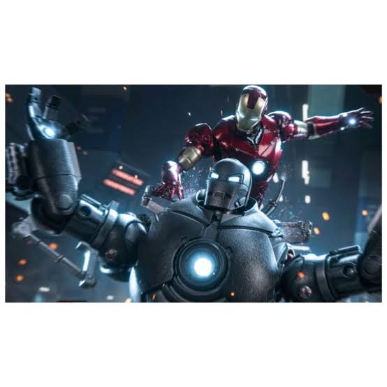 Marvel Studio ZD Toys Iron Man The Final Battle MK & Iron Monger Set Figure 7 Inch 10th Anniversary