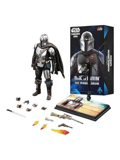 Starwars Mandalorian Action Figure By Zd Toys