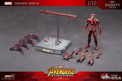ZDtoys MARVEL STUDIOS Avengers INFINITY WAR IRON MAN MARK L LUXURY VERSION 10TH