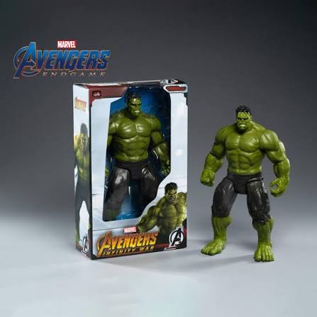 ZD Toys Action Figure – 14 Inch Avengers Hulk, Premium Superhero Collectibles, Durable PVC Material, Ideal Gift for Fans & Collectors, Ages 15+ Years