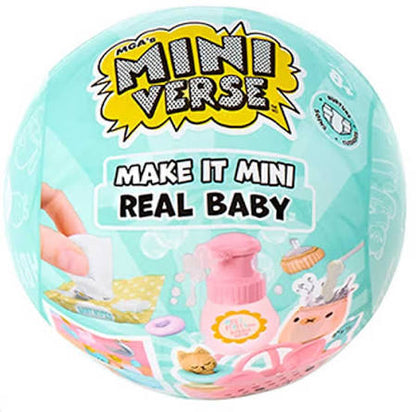 MGA’s Miniverse Make It Mini Real Baby Nurture – Baby Care Surprise Mini Collectible