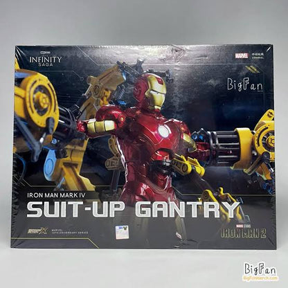 Iron Man Mk4 and Suit-Up Gantry Action Figure by ZD Toys