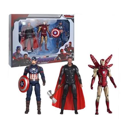 ZD Toys Endgame Trinity Action Figure Set