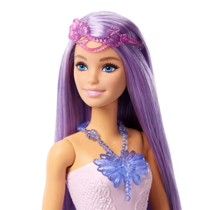 Barbie Doll Fantasy Fashion Pack With Accessories Including Mermaid Tail, Fairy Wings, & Necklaces